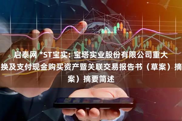 启泰网 *ST宝实: 宝塔实业股份有限公司重大资产置换及支付现金购买资产暨关联交易报告书（草案）摘要简述