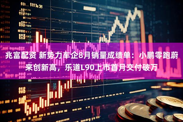 兆富配资 新势力车企8月销量成绩单：小鹏零跑蔚来创新高，乐道L90上市首月交付破万